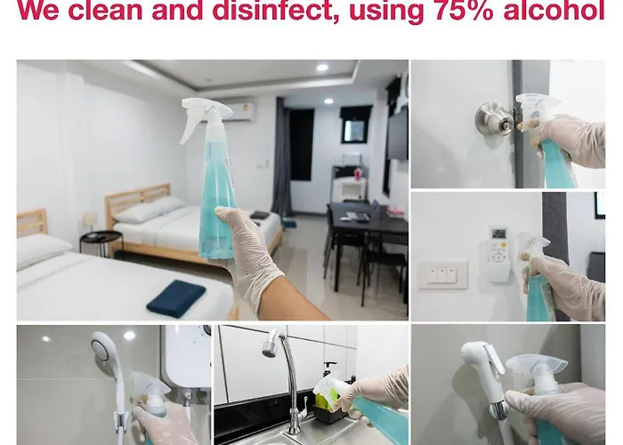 P3 Silom Large 2beds Full Kitchen Wifi 4-6pax * Bangkok