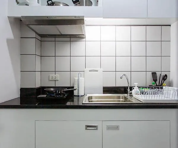 P3 Silom Large 2beds Full Kitchen Wifi 4-6pax * Bangkok