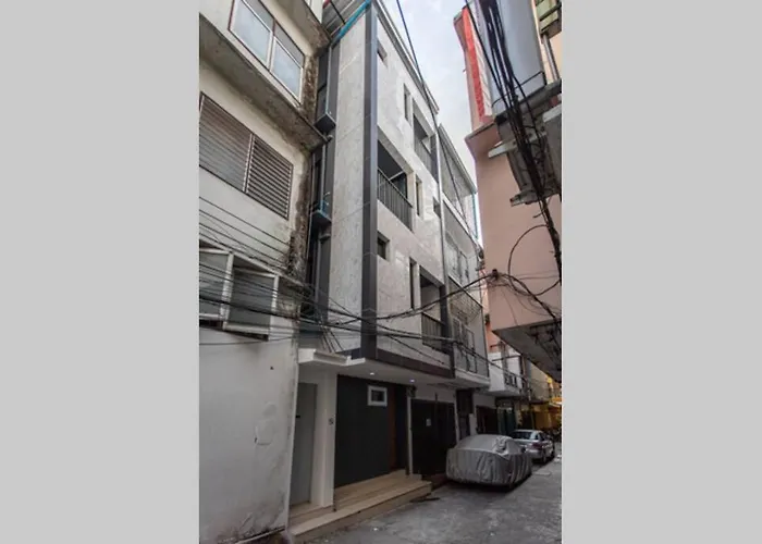 Apartment P3 Silom Large 2beds Full Kitchen Wifi 4-6pax
